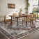 Oriental Machine Washable Area Rugs for Living Room Non-Slip Low Pile Distressed Carpet with Rubber Backing for Bedroom Dining Room Nursey