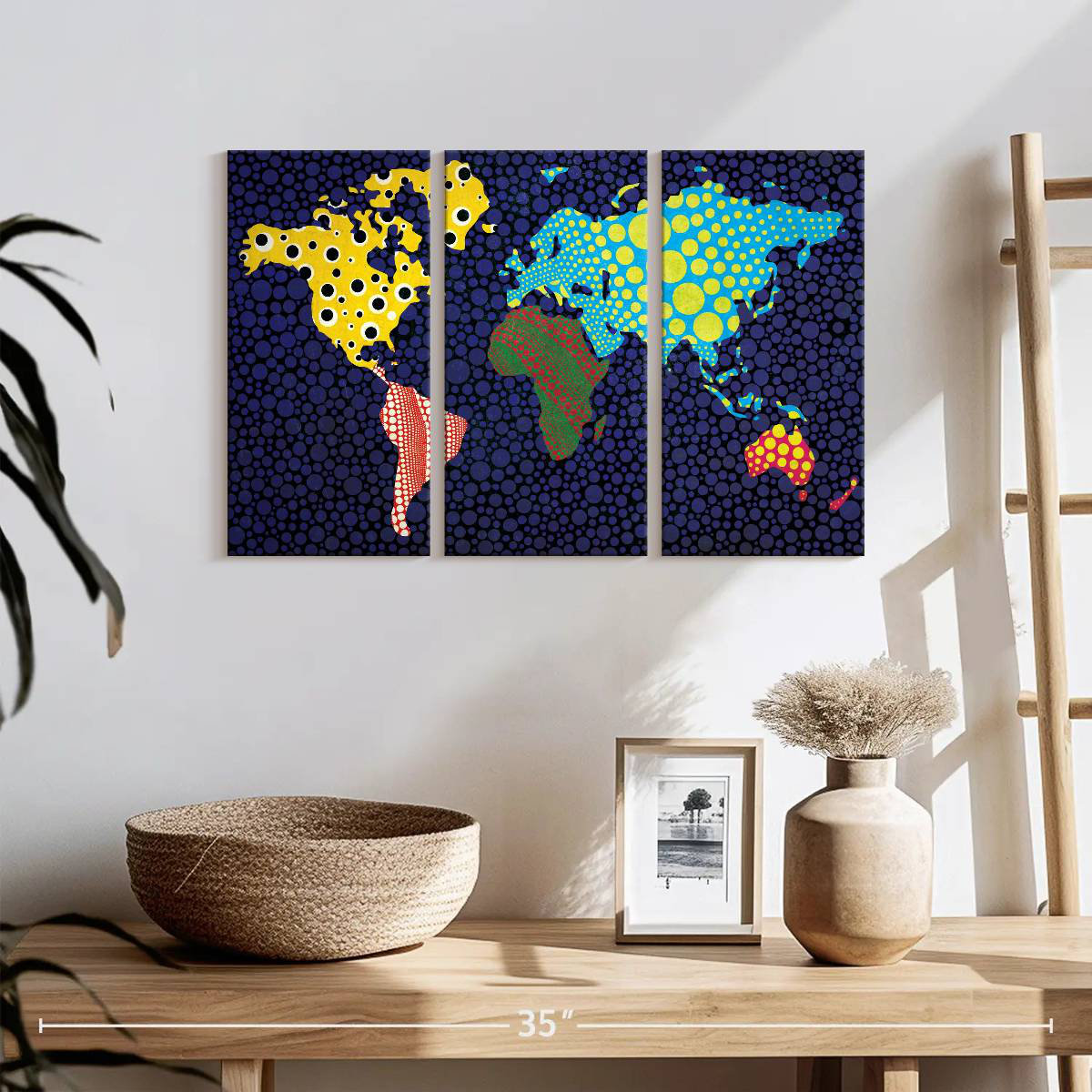 17 Stories Color Spotted World Erick | Wayfair