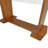 44" Wood Acrylic Podium, Optional Cross Plain Front Panel 46.5" Height - Brown Removable Cross