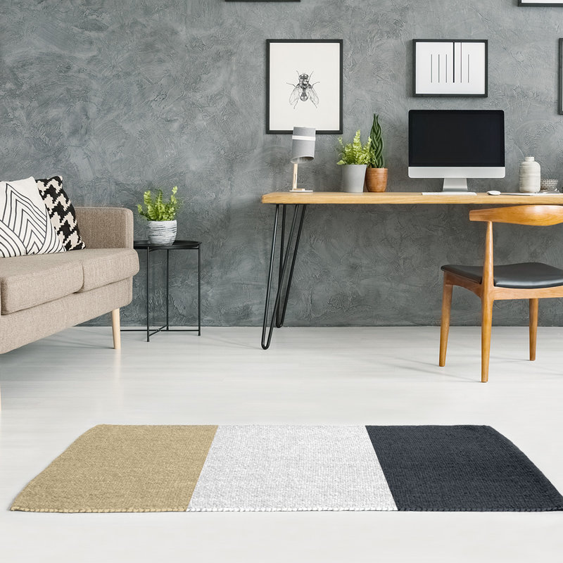 Chenille Indoor Rug, Rectangle 5' x 7'