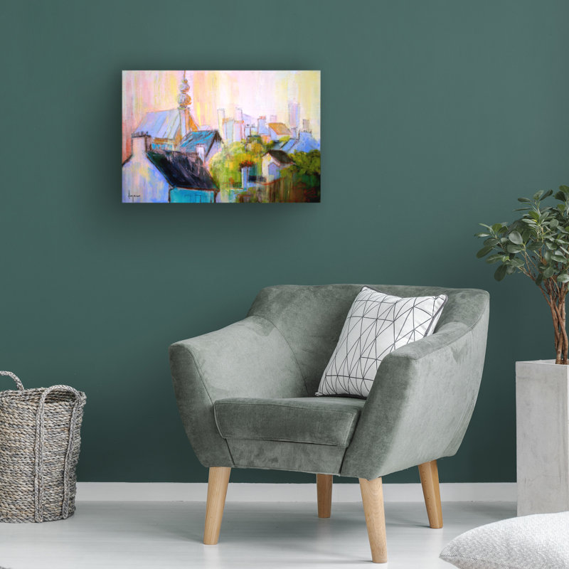 Art sur toile «Bachelor Dorothy Fagan Parissunrise», H 16 po x l 24 po
