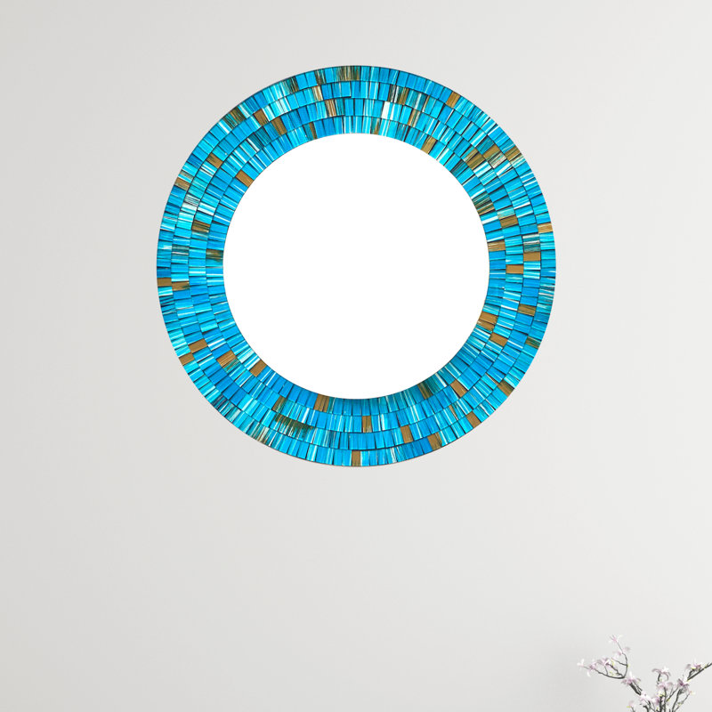 Miroir mural Zorigs, bleu
