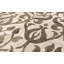 La Ciel Damask Area Rug in Beige/Brown