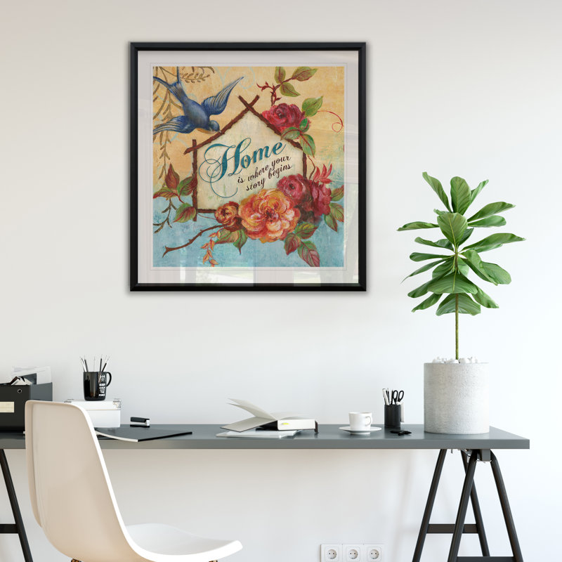 Home - Impression de cadre photo, H 26,5 po x l 26,5 po x P 1,5 po