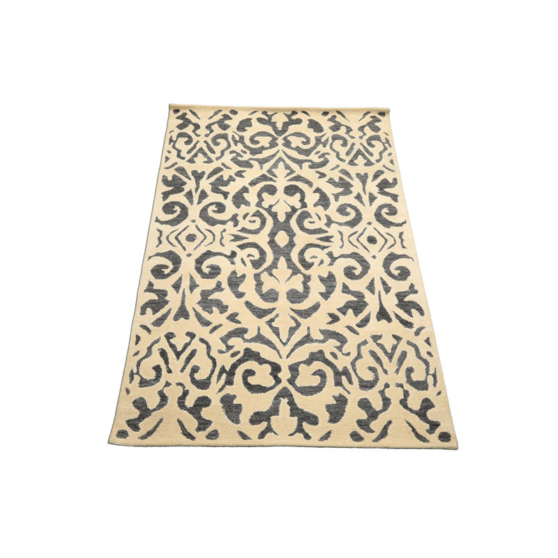 Tapis en laine touffeté à la main 5 x 8 po