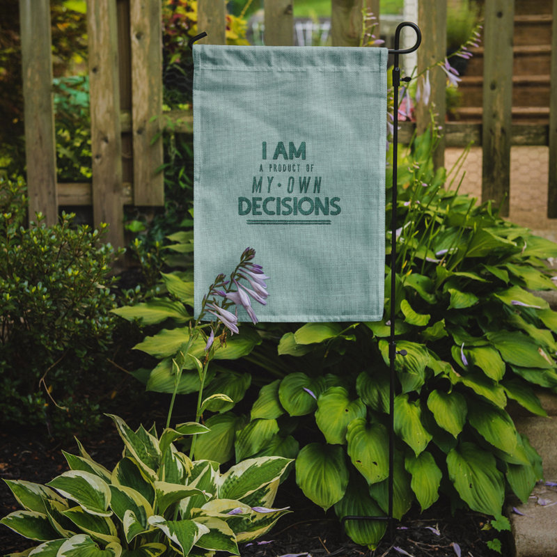 Double Sided 15'' H x 11'' W Polyester Garden Flag