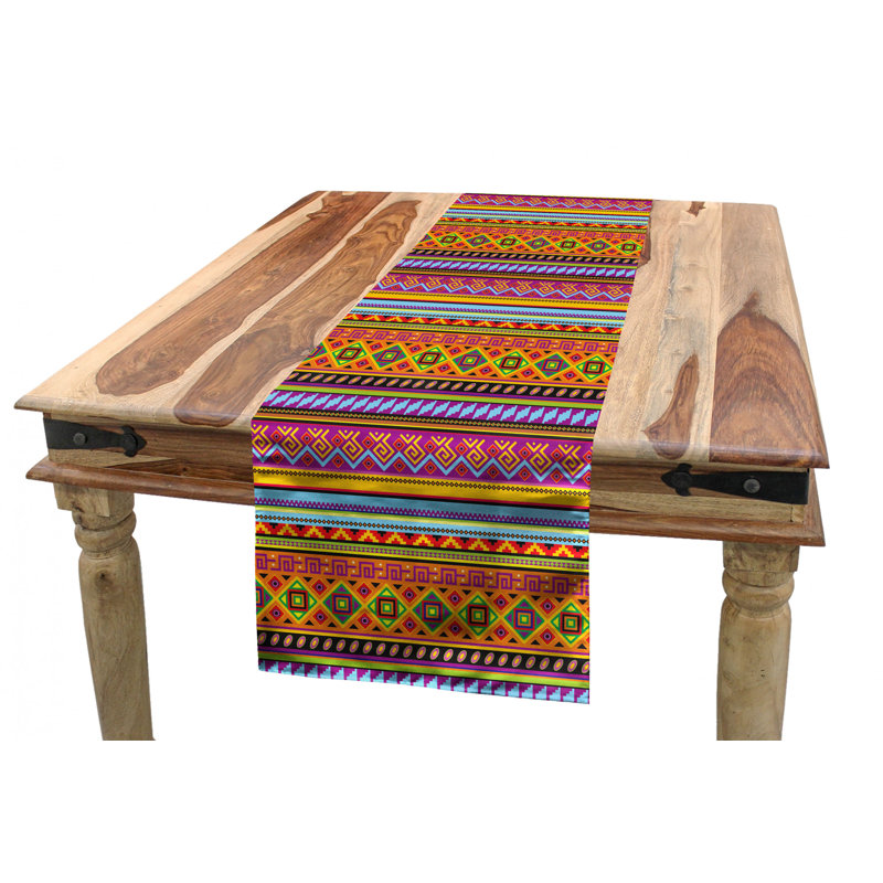 Mexican Table Runner, 90" x 16"