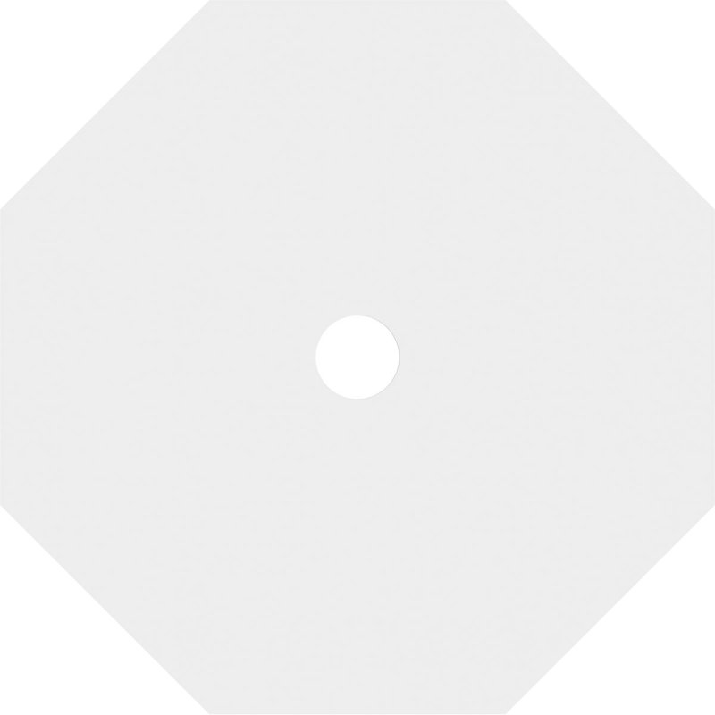 Médaillon de plafond contemporain en PVC de qualité architecturale 34 po x P 4 po x P 13 1/2 po x P 1 po