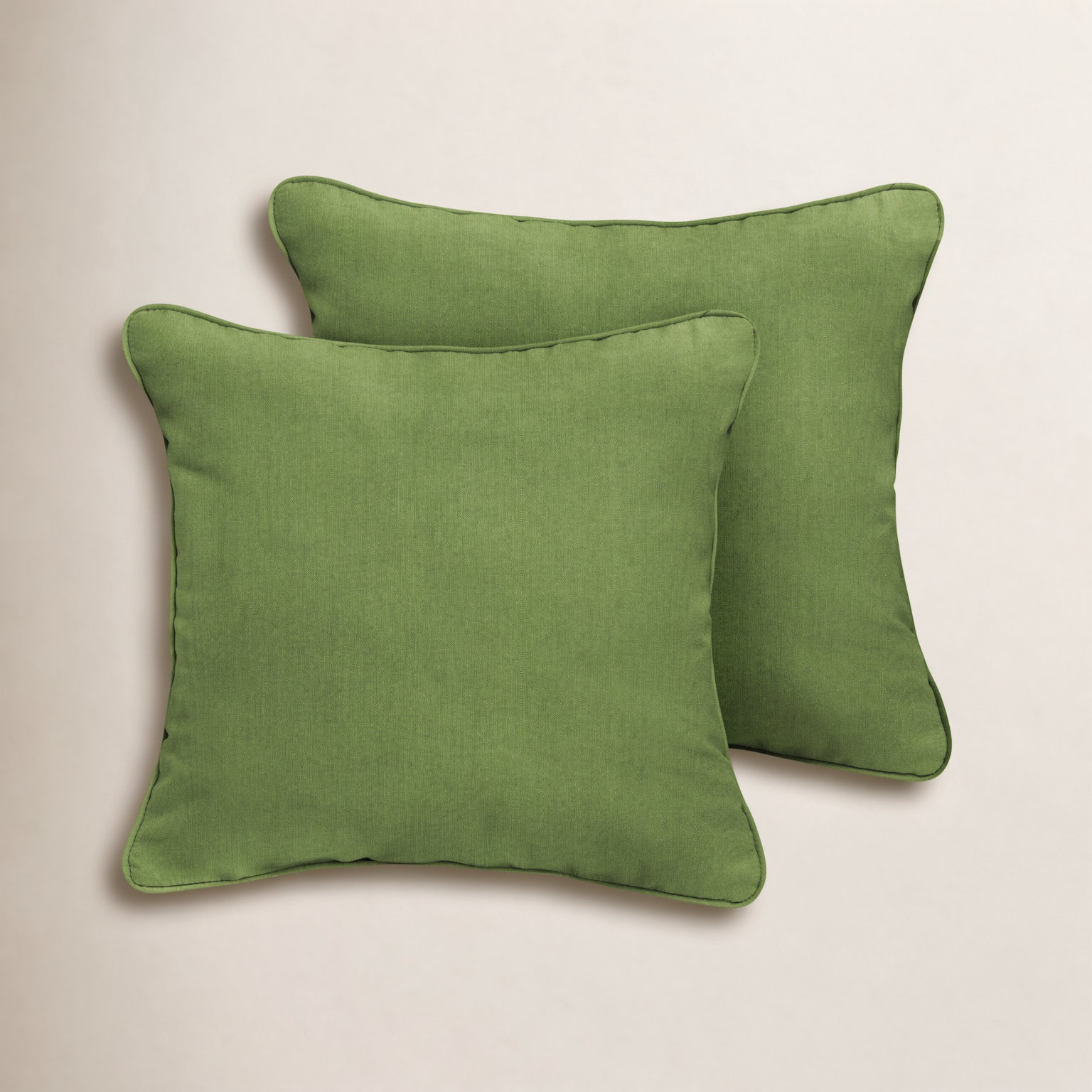 Erika Throw Pillow, 20"H x 20"W, Spectrum Cilantro