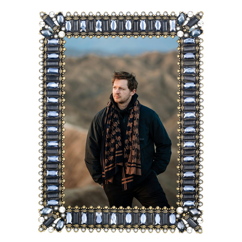 Copenhagen Metal Picture Frame, 4" x 6"