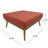 Rectangle Upholstered Fabric Ottoman