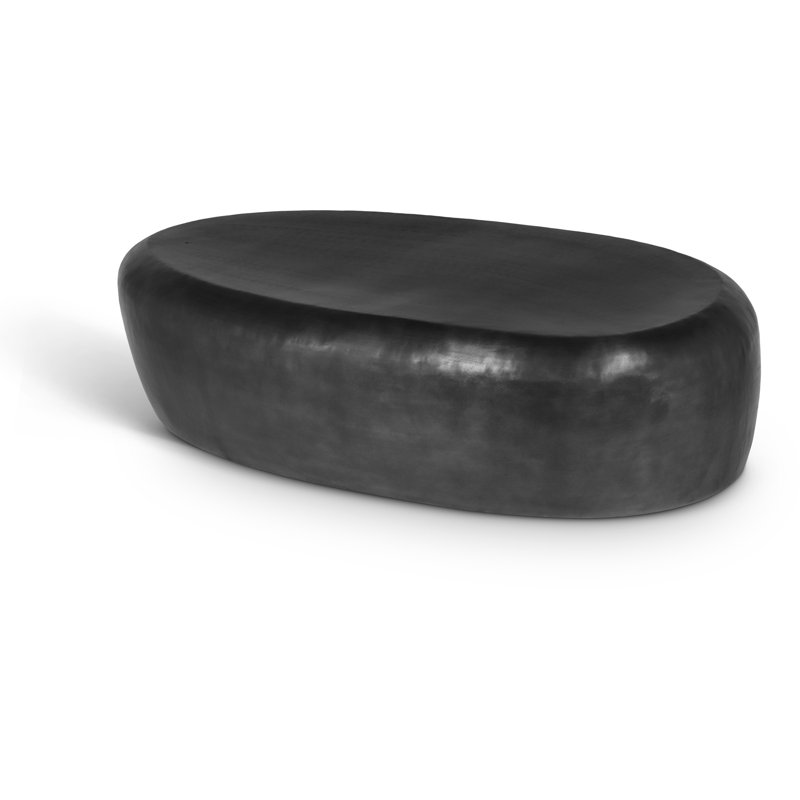 Table basse Keelby, H 14,5 po x L 54 po x l 28 po, Noir, noir, noir, noir