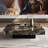 Luxury-Style Square Marble Coffee Table-1935847297