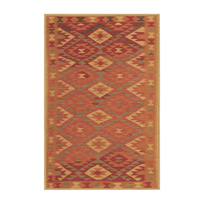 Keajah Performance Oriental Indoor Rug, Rectangle 2' x 4'