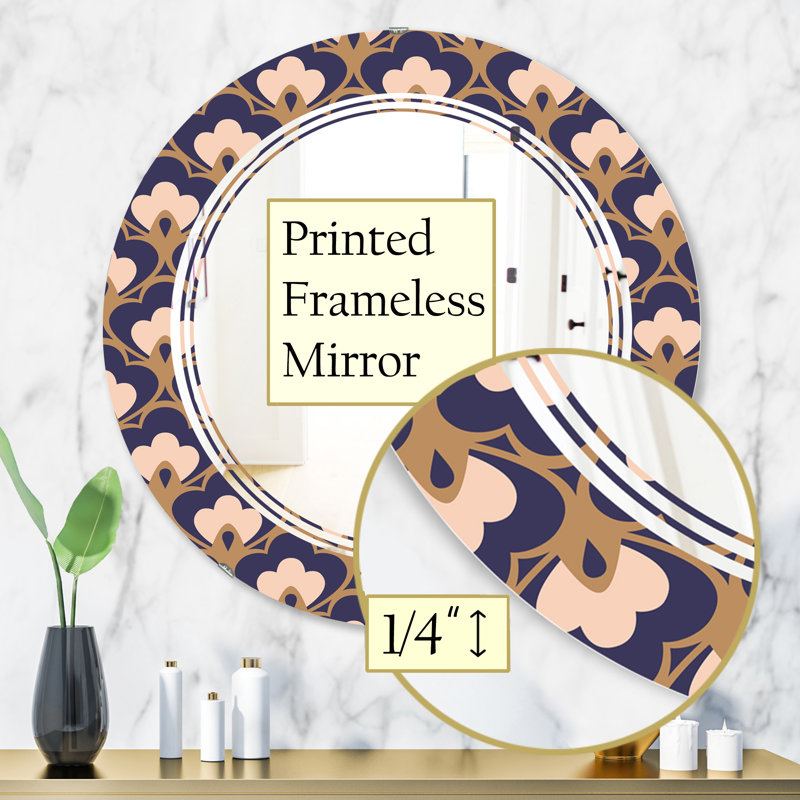 Miroir mural Triple C, H 31,5 po x l po