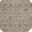 Tapis d'intérieur rond rond lavable oriental 8 pi HomeRoots