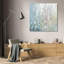 «Lark Manor ™, Vassileva, Silvia, art sur toile tendue sous le titre: Branches de janvier bleu vert-1508418657
