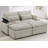Free-combined Sectional Convertible Sofa Bed Loveseat Sofa-1380552487