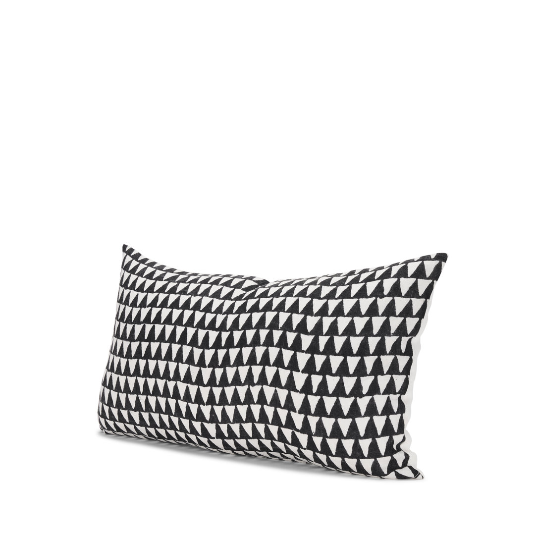 Ingle Linen Lumbar Rectangular Pillow Cover Mercana