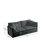 Upholstered Sofa Set With Pillows