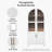Tall Arched Kitchen Pantry Cabinet-765628099