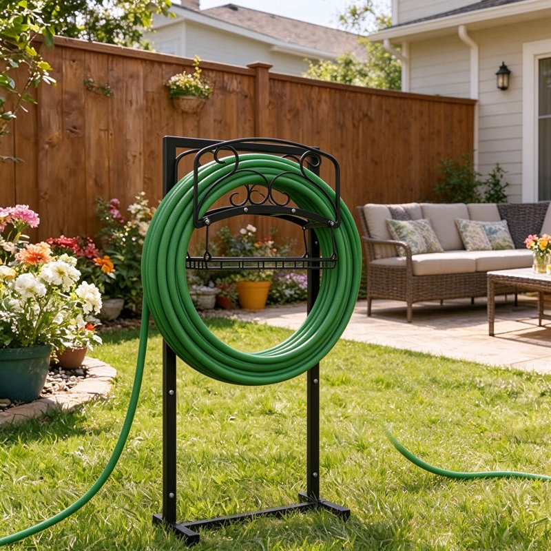 Iron Hose Holder