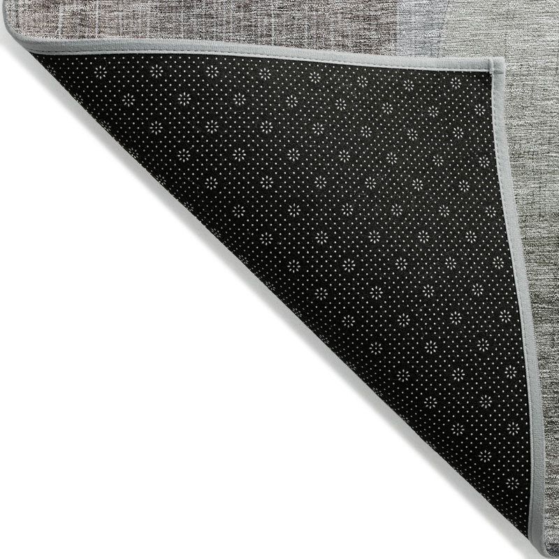 Tapis d'intérieur / extérieur lavable brun Kyra , 8 pi x 10 pi