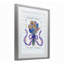 «Spring Fresh Ribbon Bouquet», reproduction sous verre encadrée, conception par Connie Summers-2053063031-2053063034