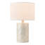 Lampe de table 18 po en résine de coquillage naturel