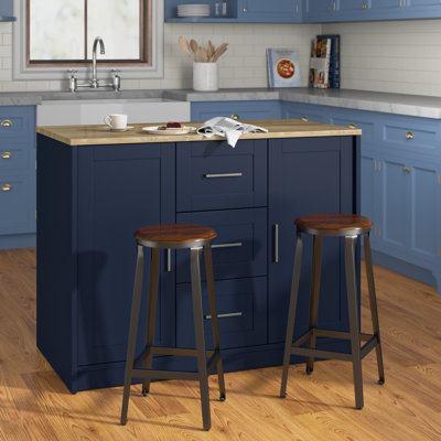 Allycia Kitchen Island -  Lark Manorâ¢, A7A8F1E035124B51A29E56F68197B2AA