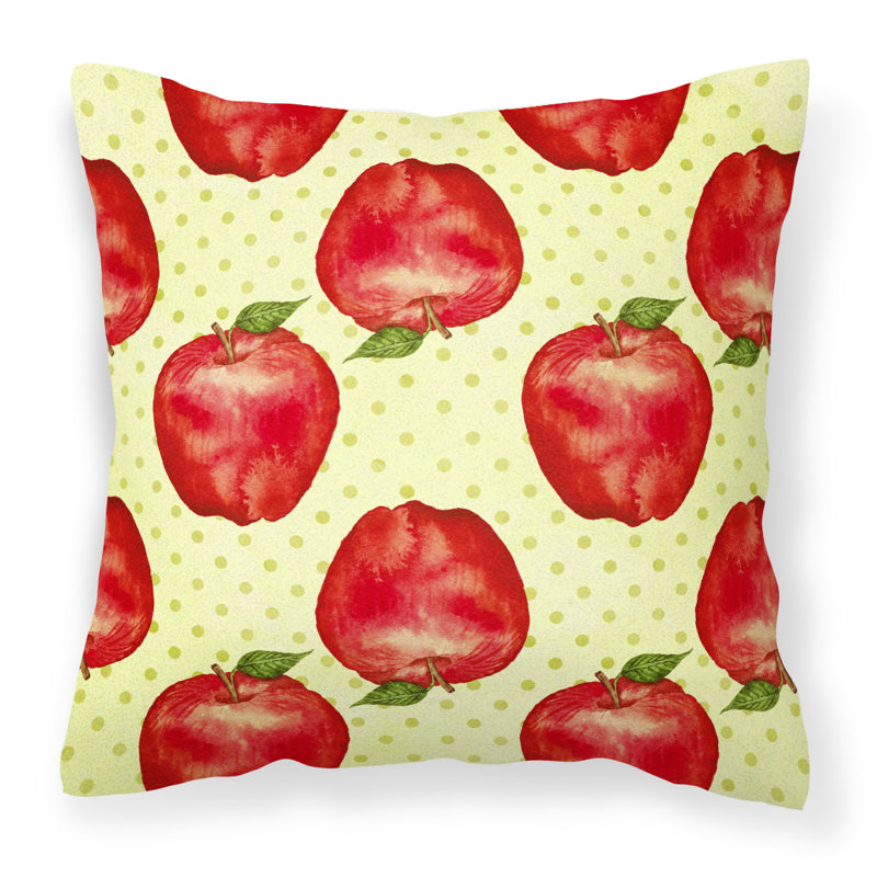  Coussin extérieur pommes et pois, 18 po x 18 po