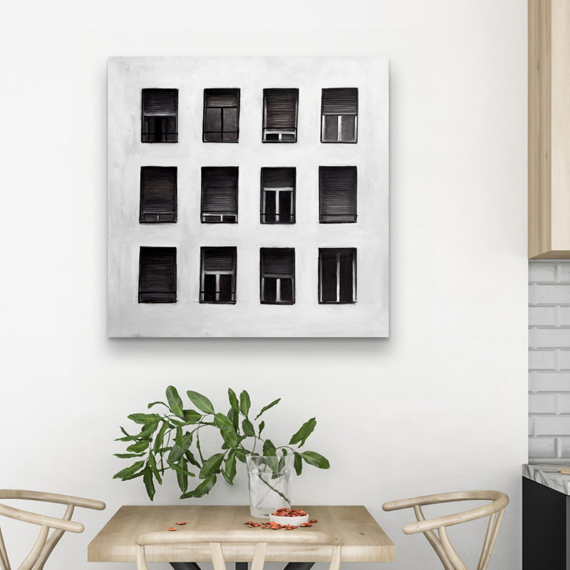 Windows - 32"x32" art on canvas