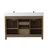 Ajiya 54" Double Bathroom Vanity Set-536970306-536970316