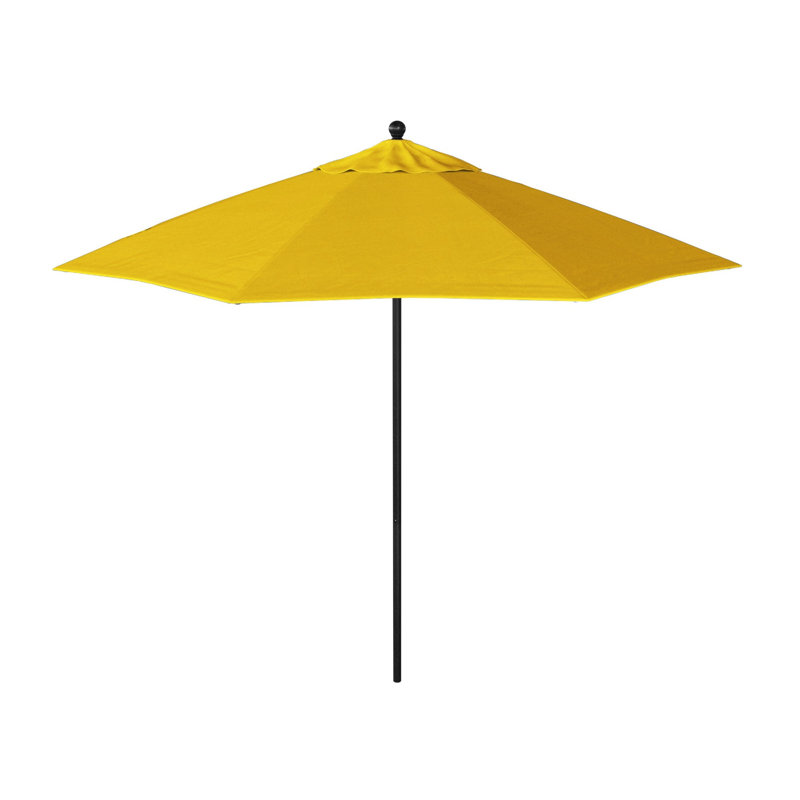 Parasol de marché 9 pi Moneer, Jaune