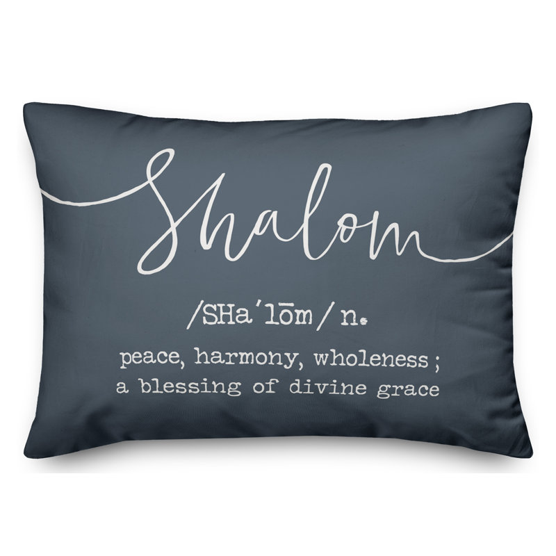 Housse de coussin Shalom