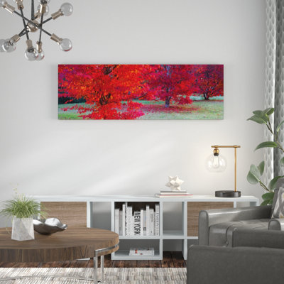 Bright Reds by Andrew Brown - Wrapped Canvas Print