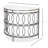 Olympia 41'' Marble Top Console Table