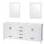 Sheffield 79" Double Bathroom Vanity Base Only-31336913
