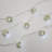 Battery Operated String Lights with 20 Distressed Silver Balls