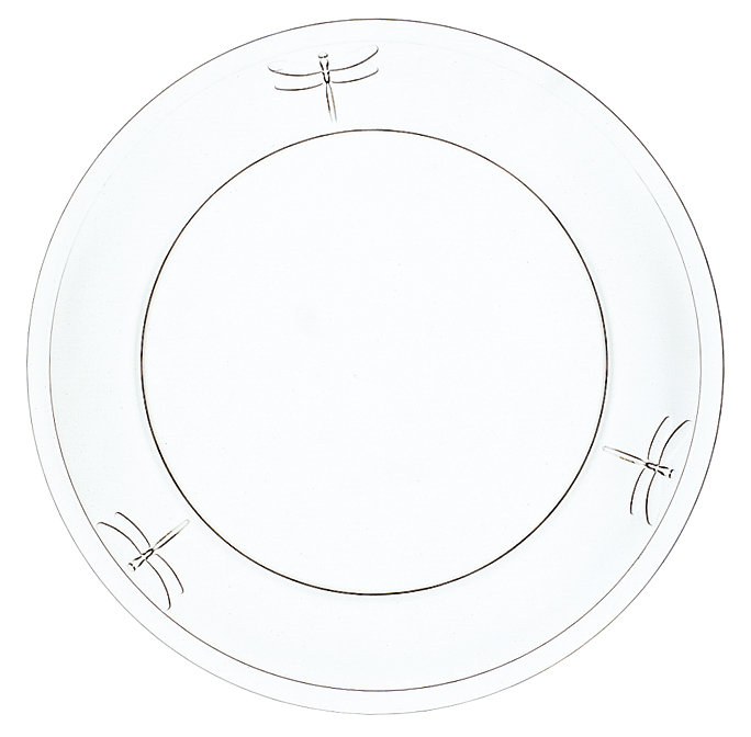Assiettes à dîner de 9,5 po Dragonfly