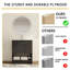 Meuble-lavabo sur pied simple 30 po avec comptoir en céramique Gatby-506933051-506933046