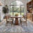 Modern Area Rug Abstract Washable Rugs with Non-Slip Backing for Living Room Bedroom-Blue-407607194
