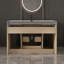 Ensemble de meuble-lavabo mural flottant 29,9 po-775703316-775703319