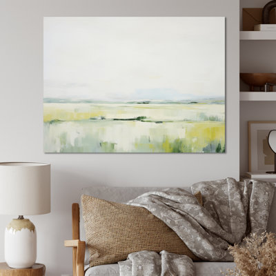 «Meadow Minimalist Pastoral I», reproduction sur toile