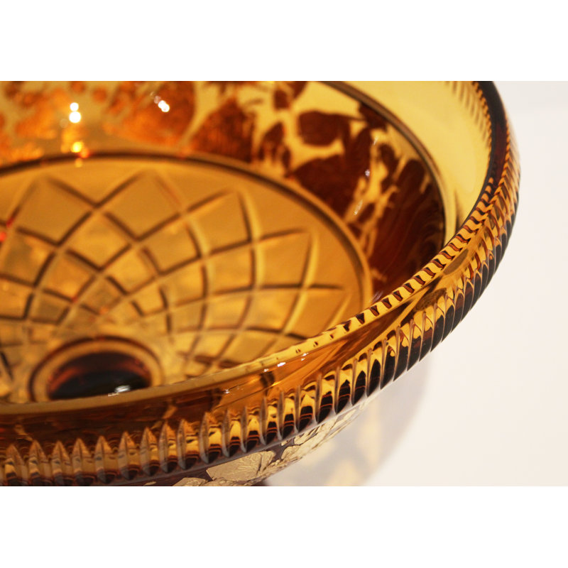 Hekte Handmade Crystal Decorative Bowl