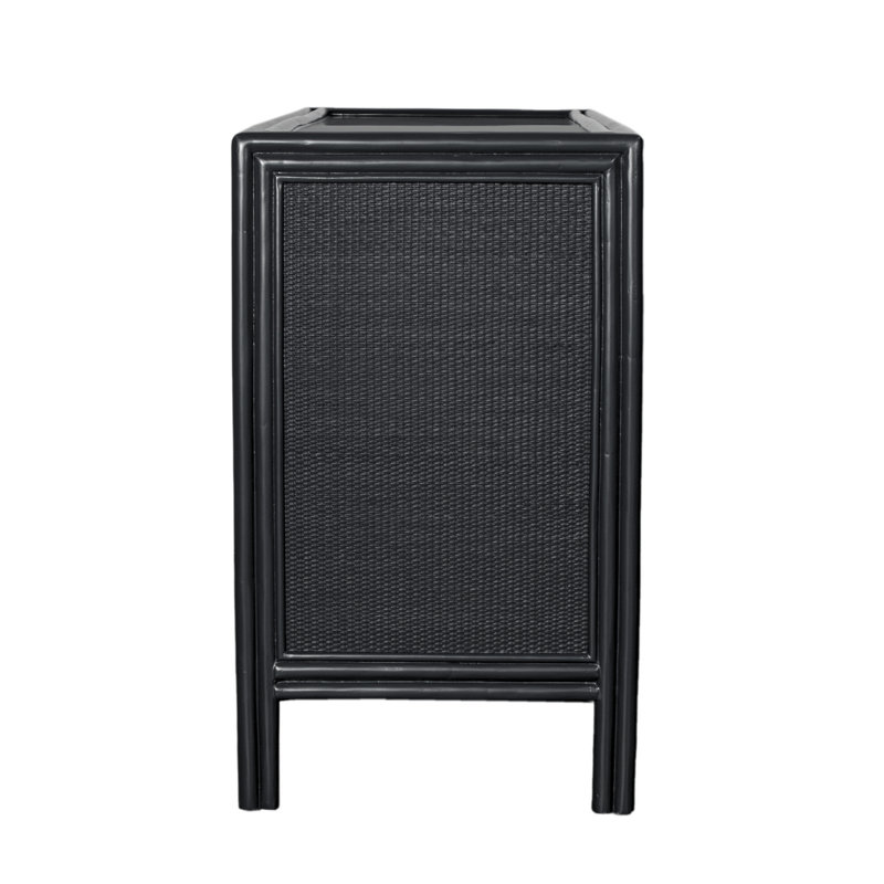 Aruba 6 - Drawer Dresser, Black