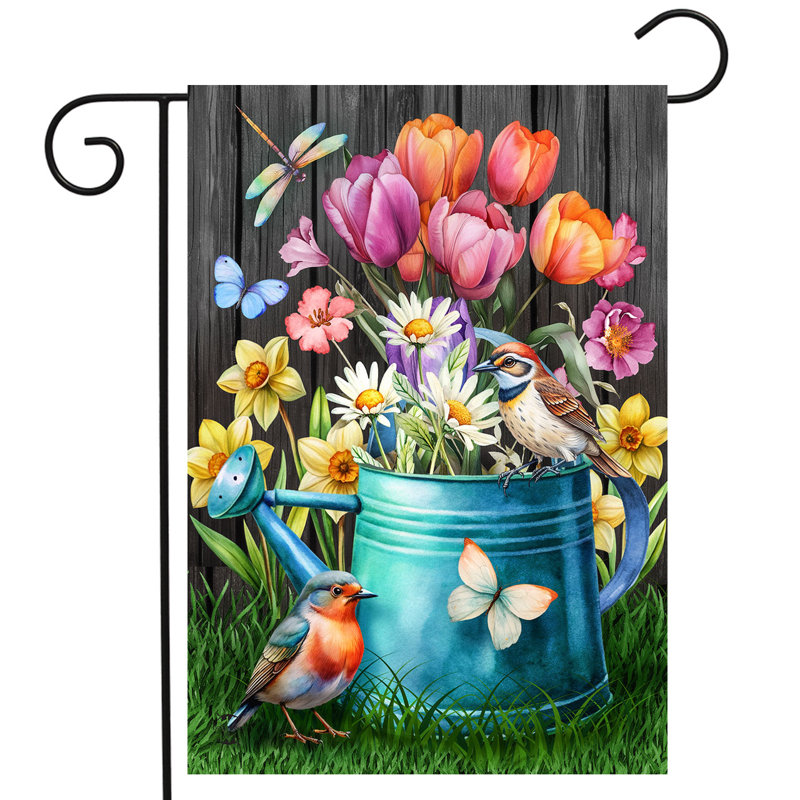 Drapeau de jardin Garden Buddies