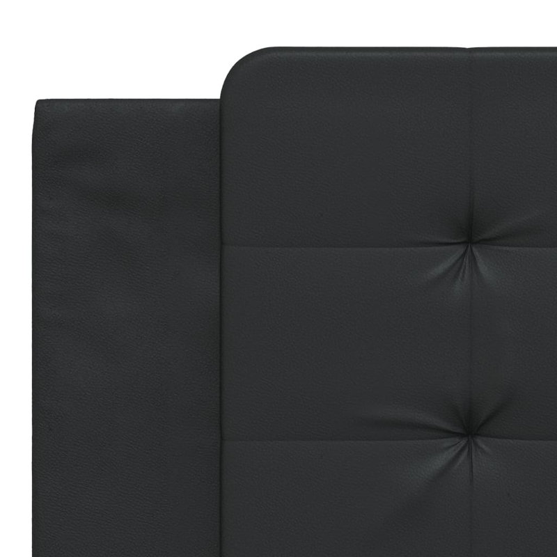 vidaXL Headboard Cushion Black, California King, Black