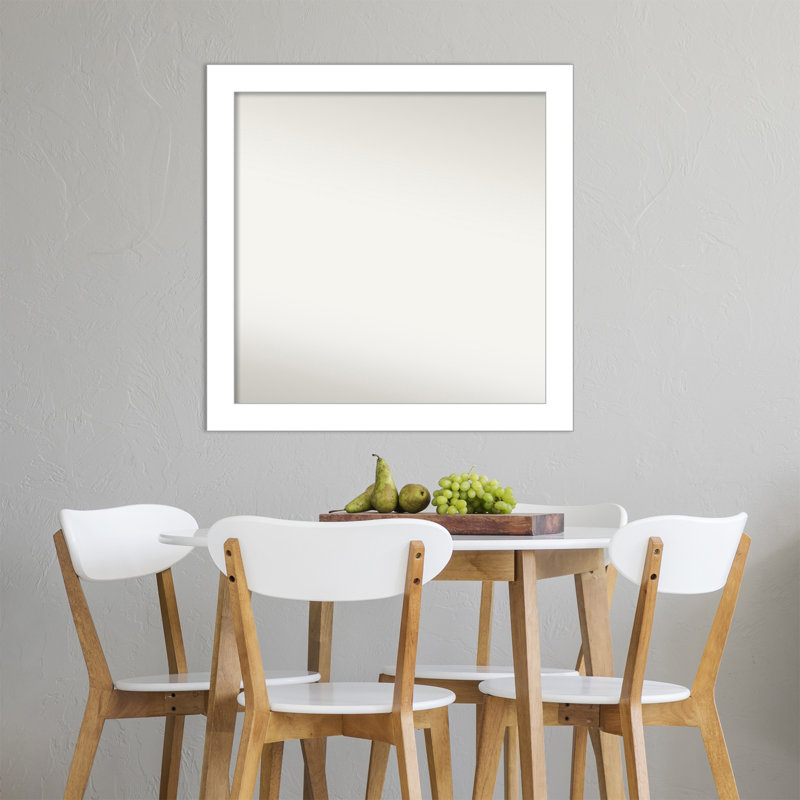 Flat Mirror, 30" H x 30" W