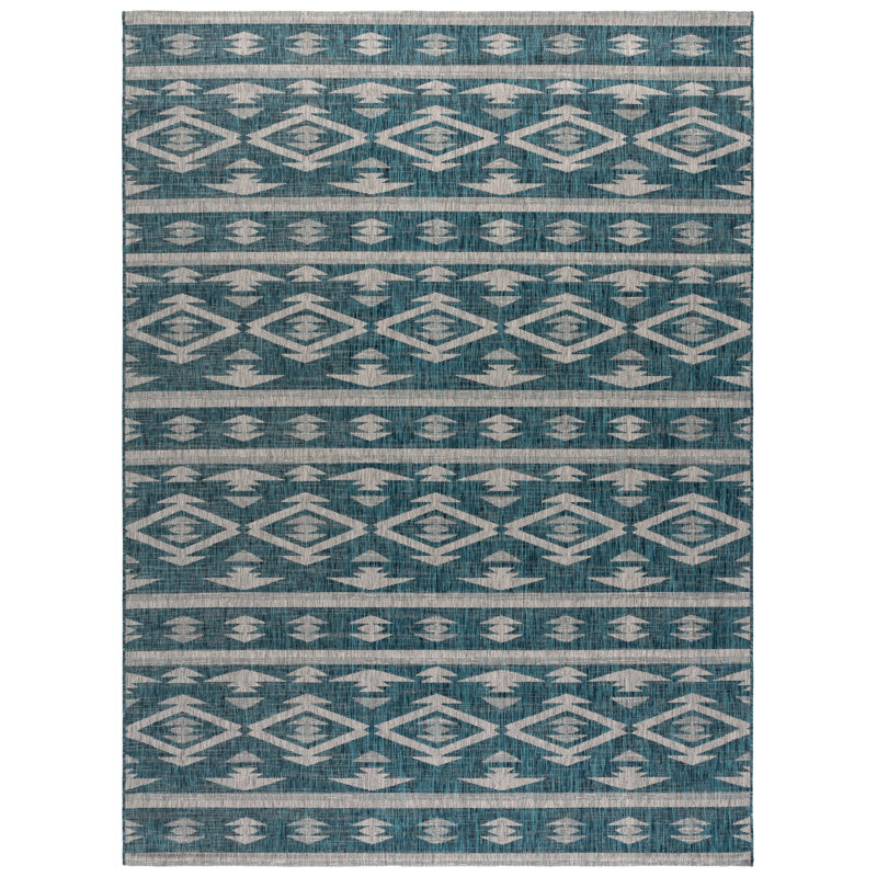 Amarien Southwestern Indoor/Outdoor Area Rug, Rectangle 8' x 11'
